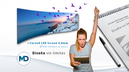 Design without limits - NEW Curved LED Screen